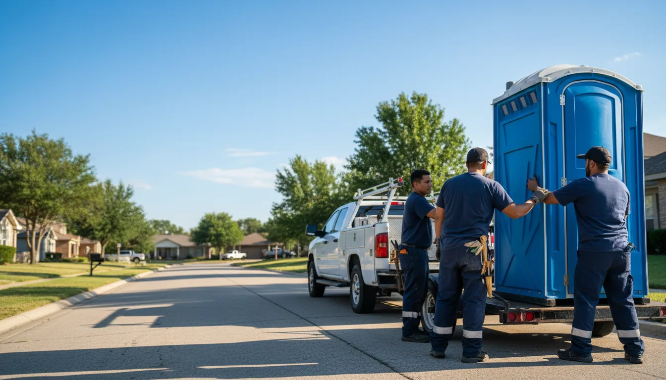 Portable Toilet Rental in Morrison, OK near me